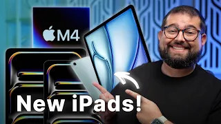 M4 iPad Pro, iPad Air, Apple Pencil Pro - 7 Min Apple Event Recap!