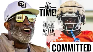 Savion Riley SPEAKS OUT On His COMMIT To Coach Prime After Vanderbilt Miami “ITS TIME”🦬