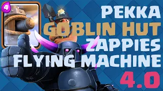 Best Pekka Zappies Goblin Hut Contol Deck - Clash Royale