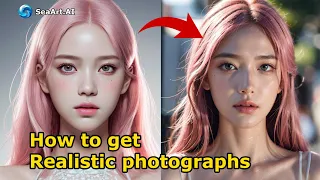 How to get realistic photographs#aiart #tutorial #aitools #digitalart #seaartai