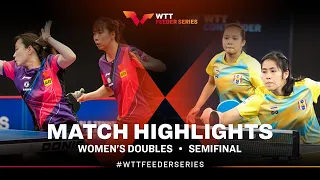 Wu Yangchen/Qi Fei vs Orawan Paranang/Suthasini Sawettabut | WD SF | WTT Feeder Düsseldorf II 2023