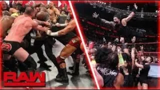 Bobby Lashley and Roman Reigns brawl. WWE Raw review 9 July 2018