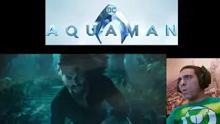 My reaction to the Aquaman Official Trailer!