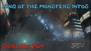 Godzilla PS4: All KING OF THE MONSTERS Monster Intros with 2019 soundtrack