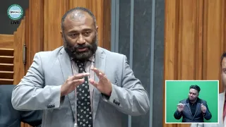 Fijian Minister for Health updates Parliament on the status of the computed tomography (CT) scan