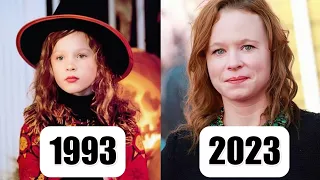 Hocus Pocus (1993) Cast: then and now (2023) 30 Year After