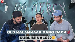 Deep Kalsi X Raftaar X KR$NA X Karma - No Mercy | REACTION |