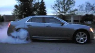 2012 Chrysler 300 SRT8 Burnout