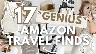 17 *GENIUS* AMAZON TRAVEL MUST HAVES: packing tips + suitcase finds+ packing organization