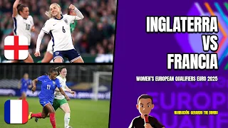 🔴 INGLATERRA VS FRANCIA - ELIMINATORIAS EURO 2025🎙️RELATO EN VIVO 🎙️TB SPORTS