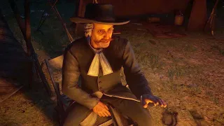 Philosophical speech of Reverend Swanson. Red Dead Redemption 2