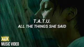 t.A.T.u. - All The Things She Said (Español) [Music Video]