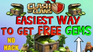 TOP 5 WAYS TO GET FREE GEMS IN CLASH OF CLANS LEGALLY (NO HACKS)!| Secret trick | 2019 | free gems