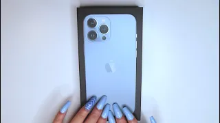 ASMR Unboxing iPhone 13 (No Talking)