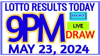 Lotto Results Today 9pm DRAW May 23, 2024 swertres results