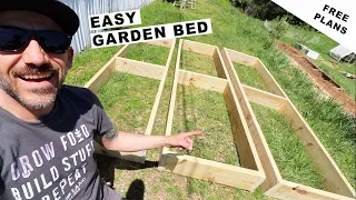 EASIEST (DIY) Raised Garden Bed on Youtube