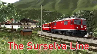 Train Simulator 2020 - Scenes Along the Surselva Line