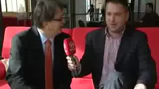 Ćiro Blažević i novinar NOVA TV