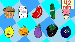 Foods, Fruits +More Kids Songs | English Tree TV