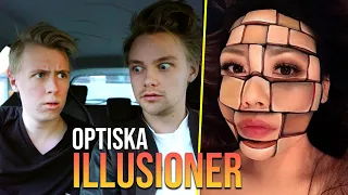 Reagerar på sjuka illusioner