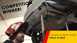 MAKING A MK8 FIESTA ST ROAR -  Custom Cat-Back Exhaust