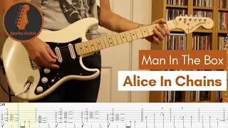 Man In The Box - Alice In Chains (Guitar Cover & Tab)