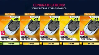 Mclaren Speedtail Starway Event | All Five Steps Rewards Claiming 😍 in Asphalt 9 | 5⭐ Star Speedtail