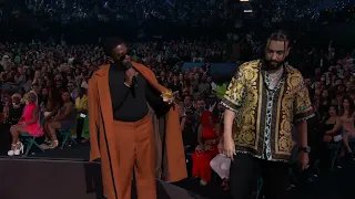 Diddy and French Montana Introduce Travis Scott - BBMAs 2022