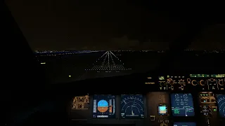 MSFS | FENIX A320(CFM) | LFPG(Charles-De-Gaulle) RW27R | NIGHT