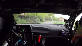 Rally Report Onboard:   Kevin van Deijne.  Hyundai i20 N Rally2.  ADAC ACTRONICS Rallye Sulingen