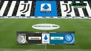 juventus vs napoli 2-1/ extended highlights