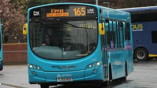 Thrash|Kickdown| Arriva Yorkshire| 1453 YJ59 BSO| On Service 141 to Leeds