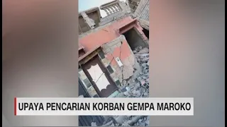 Upaya Pencarian Korban Gempa Maroko