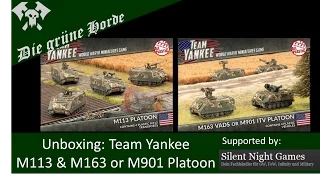 EN Unbox: FoW Team Yankee M113 M163 M901