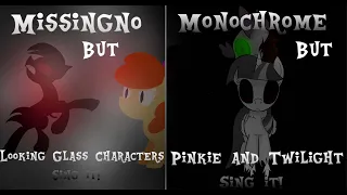 FNF Missingno and Monochrome but MLP Characters sing it!