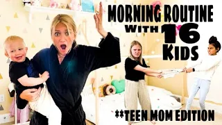 MORNiNG ROUTiNE w/ 16 KiDS TEEN EDiTiON!