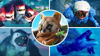 BioMutant - All Bosses