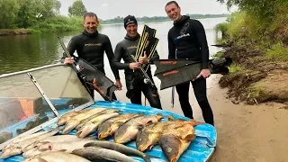 Подводная охота в Саратове. Видовое разнообразие Волги.