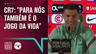 CRISTIANO RONALDO: "SE PORTUGAL ESTIVER NO SEU MELHOR NÍVEL, BATE QUALQUER EQUIPE DO MUNDO"