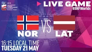 Norway vs. Latvia | Full Game | 2019 IIHF Ice Hockey World Championship