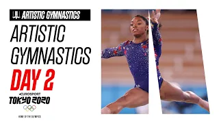 ARTISTIC GYMNASTICS | Day 2 - Highlights | Olympic Games - Tokyo 2020