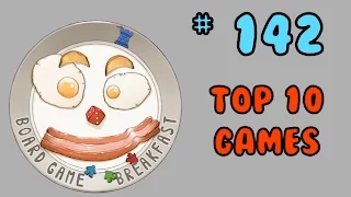 Board Game Breakfast 142 - Top 10 Games