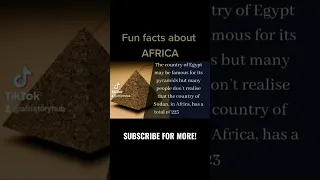 20 Fun Facts About Africa #viral #africa #amazing #shorts