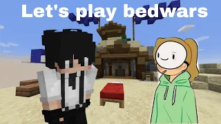 Sapnap Teaching Bedwars to drista with BadBoyHalo and carl