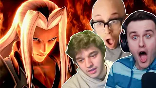 SEPHIROTH IN SMASH ULTIMATE REACTION (ft. Panda's Marss, ESAM, & Coney)