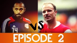 [EFB] Dennis Bergkamp vs Thierry Henry ● Ultimate Goals Battle. Episode 2