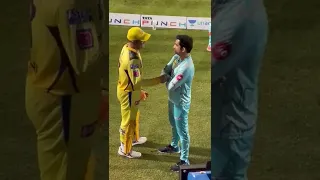 MS Dhoni talking with Gautam Gambhir| full video| #msdhoni #shorts #csk #ipl #ipl2022 #india