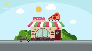 Food Delivery Service Animation After Effects