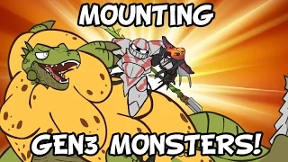 MONSTERS of monster hunter: The Mounts
