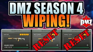 DMZ Season 4 is WIPING! Everything is Getting Reset.